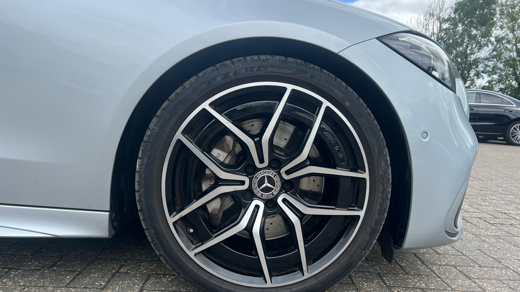 Mercedes-Benz C Class Amg Line Silver #5