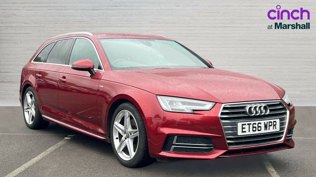 Audi A4 Avant A4 2.0T Fsi S Line Red