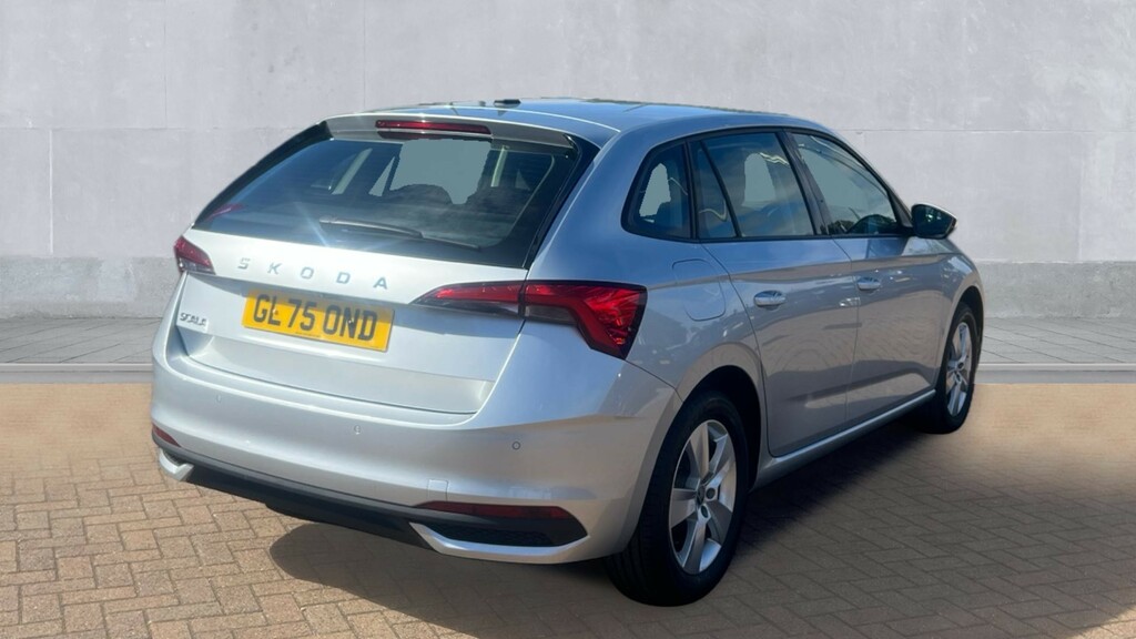 Skoda Scala 1.0 Tsi 116 Se Edition White #8