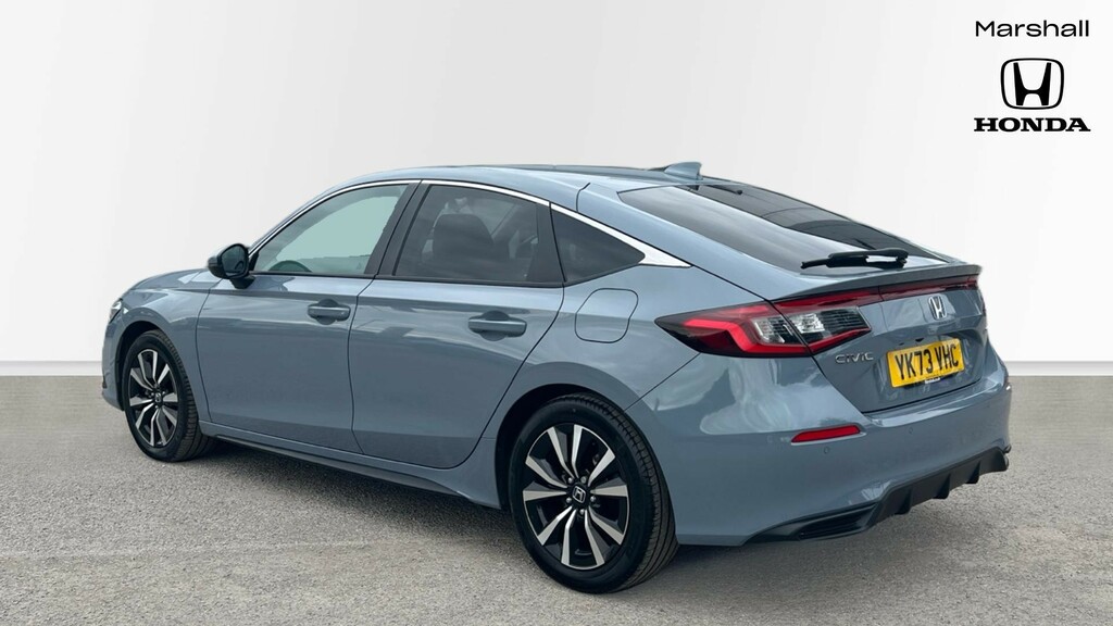 Honda Civic Civic 2.0 Ehev Elegance Cvt Grey #3