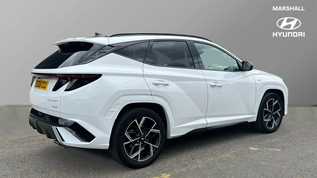 Hyundai Tucson Tucson 1.6T 239 Hybrid N Line S White #3