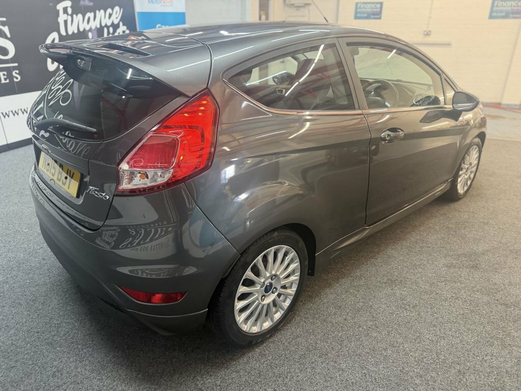 Ford Fiesta 1.25 Zetec Only 14850 Miles 1 Owner Plus Ford Full Grey #6