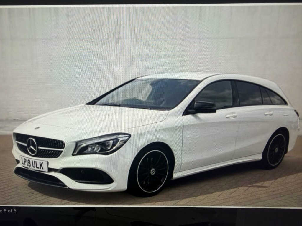 Mercedes-Benz CLA Class Cla 220 Amg Line Night Ed Plus 4Matic Tip Black #2