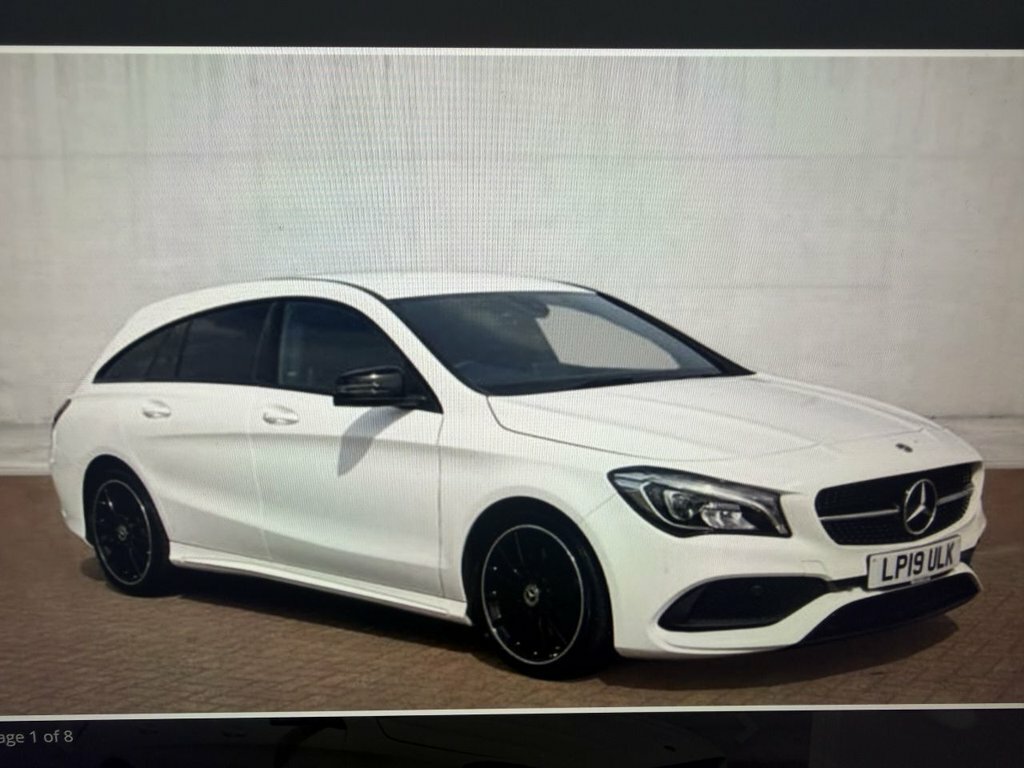 Mercedes-Benz CLA Class Cla 220 Amg Line Night Ed Plus 4Matic Tip Black #1
