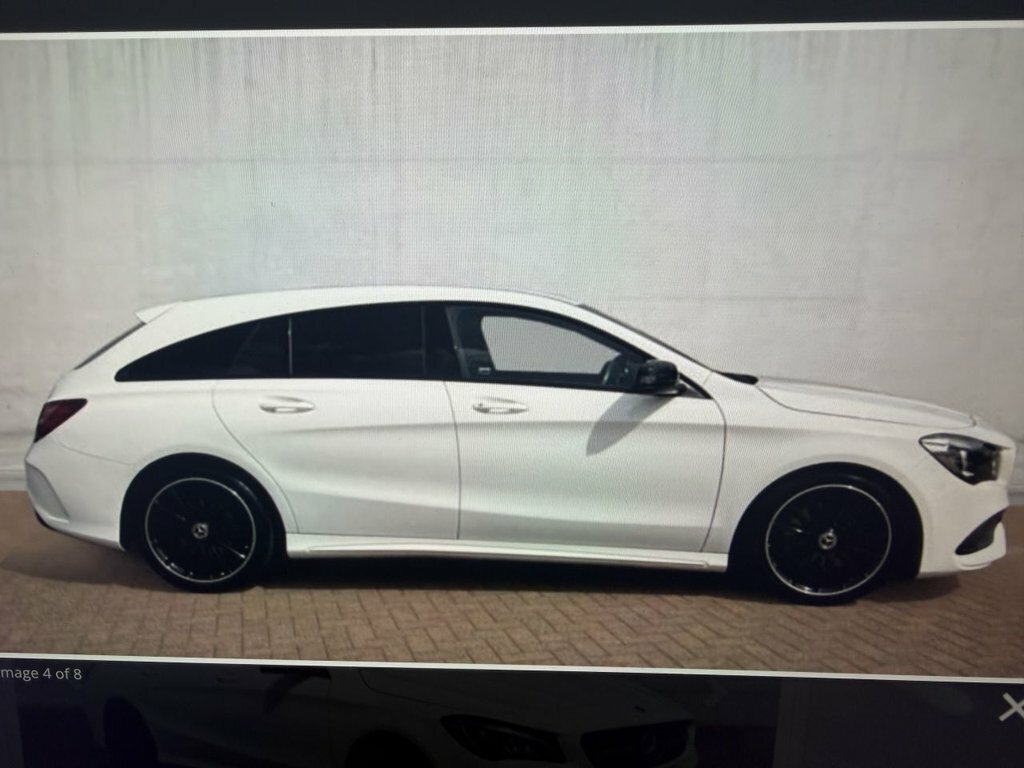Mercedes-Benz CLA Class Cla 220 Amg Line Night Ed Plus 4Matic Tip Black #4