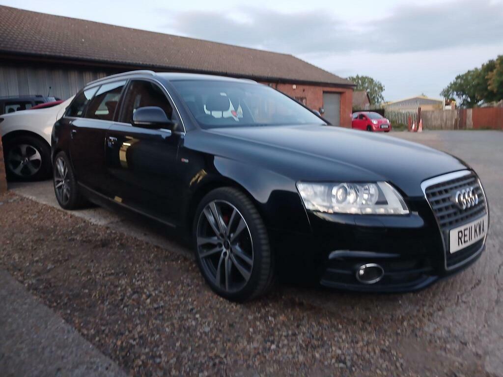 Audi A6 Avant 2.0 Tdi S Line Special Edition Multitronic Euro 5 Black #3