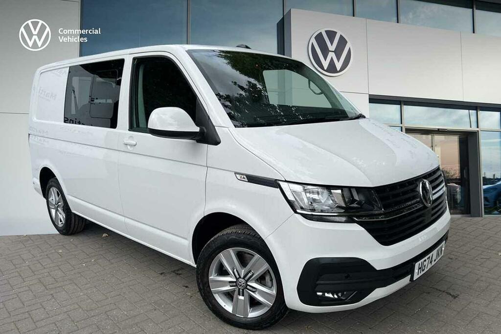 Volkswagen Transporter T32 Kombi Highline Swb 150 Ps 2.0 Tdi 7Sp Dsg Rea White