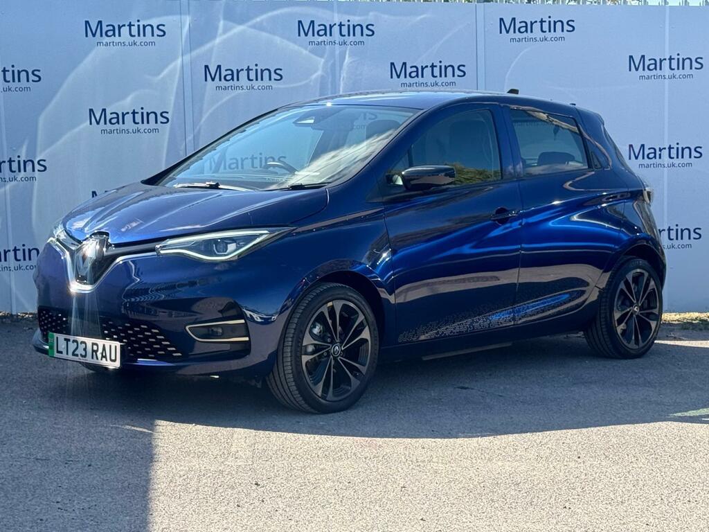 Renault Zoe R135 Ev50 52Kwh Iconic Boost Charge Blue #3
