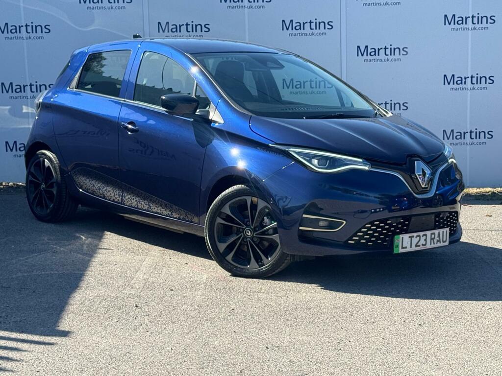 Renault Zoe R135 Ev50 52Kwh Iconic Boost Charge Blue
