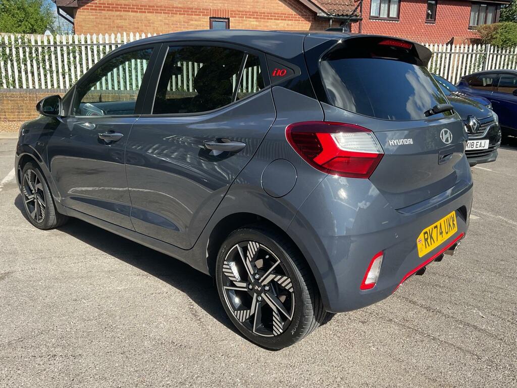 Hyundai I10 1.0 T-gdi N Line Euro 6 Ss Grey #4