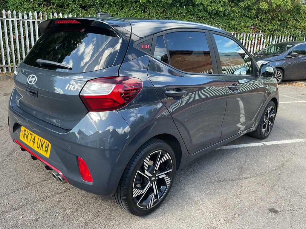 Hyundai I10 Advance Grey #9