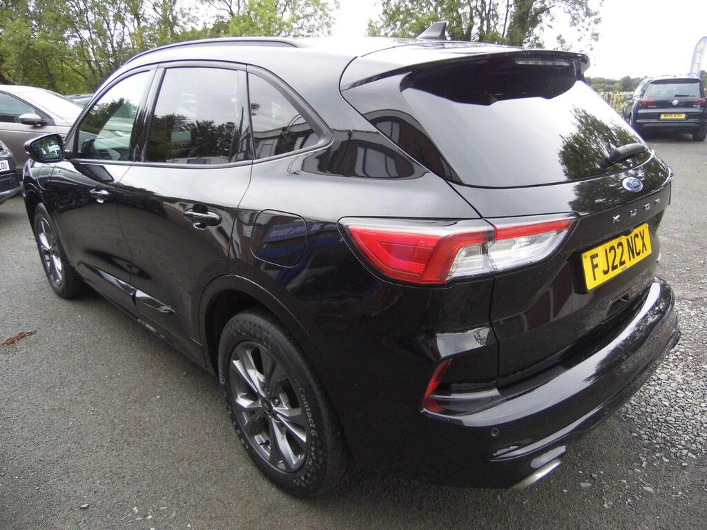 Ford Kuga Suv 2.5 Ecoboost Duratec 14.4Kwh St-line Cvt Euro Black #4