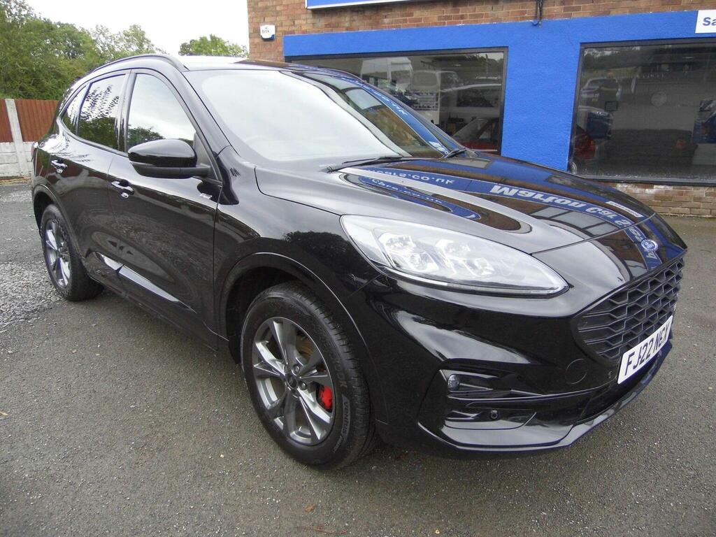 Ford Kuga Suv 2.5 Ecoboost Duratec 14.4Kwh St-line Cvt Euro Black