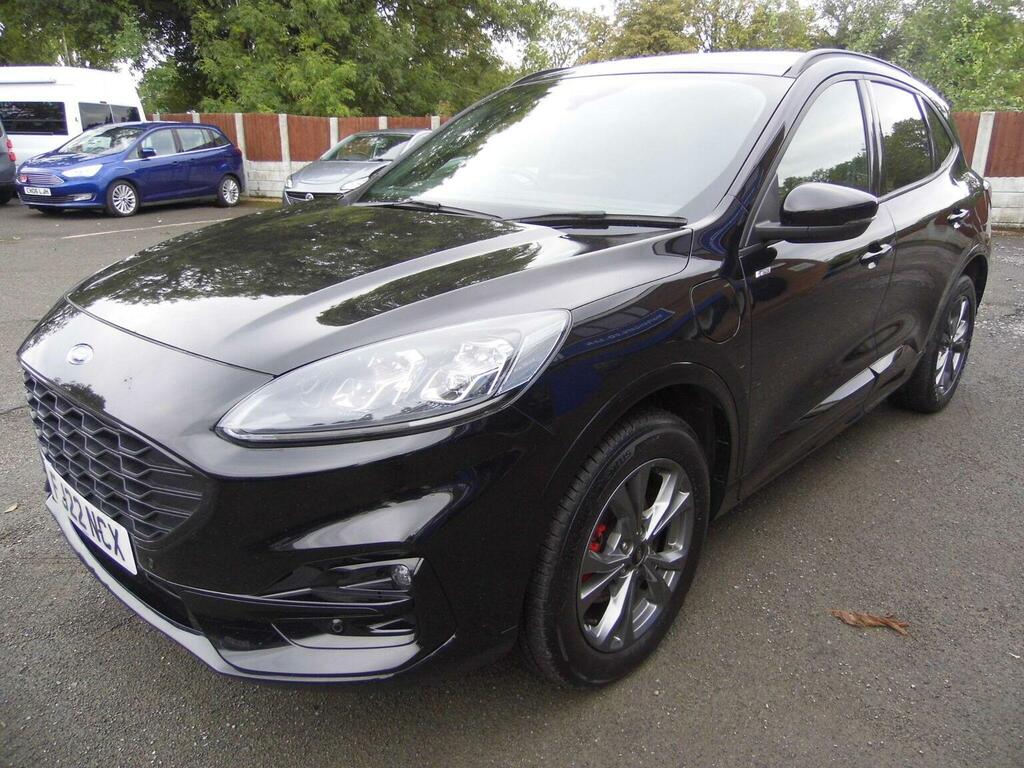 Ford Kuga Suv 2.5 Ecoboost Duratec 14.4Kwh St-line Cvt Euro Black #3