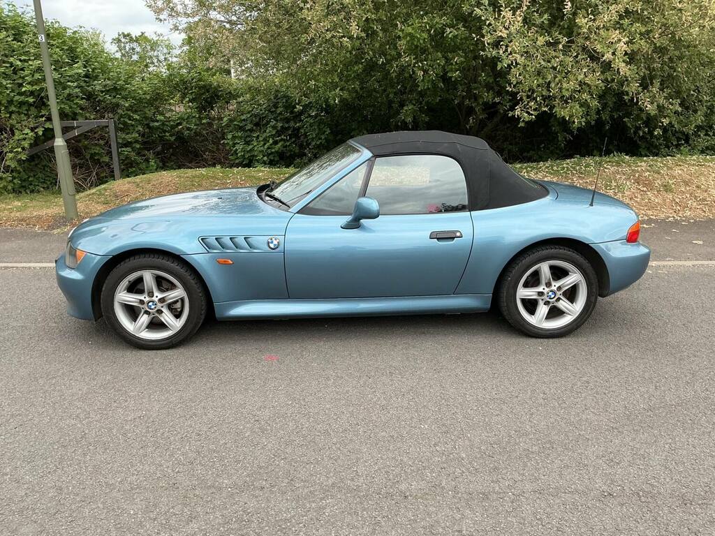 BMW Z3 1.9 16V S769UBP Blue #4