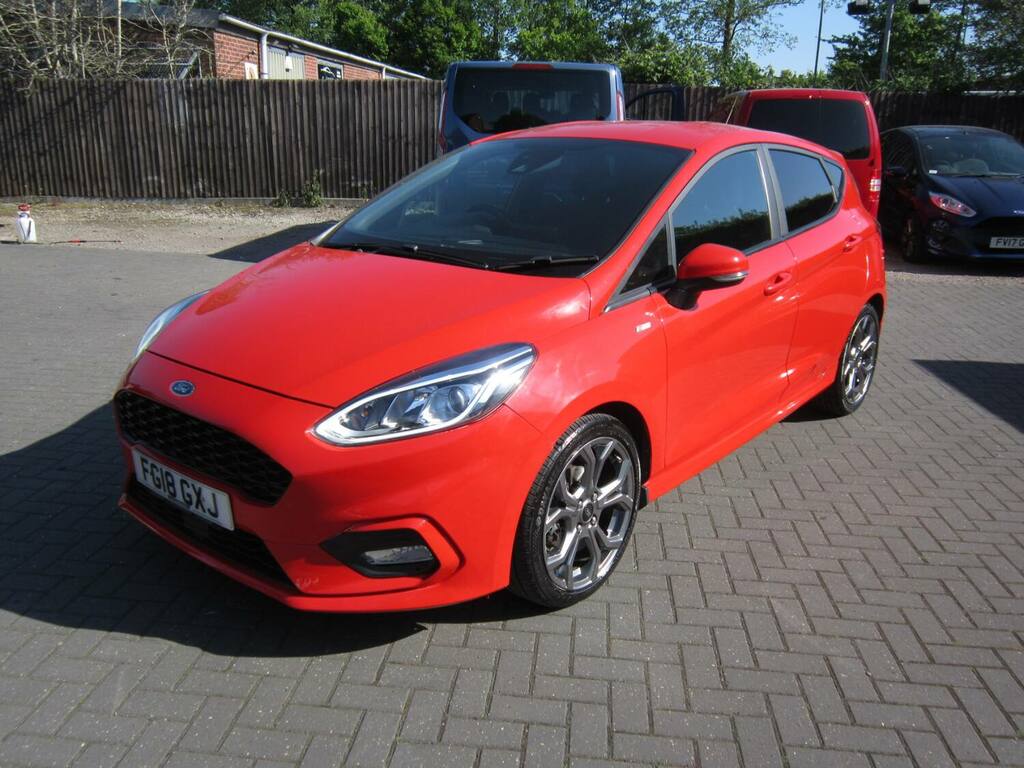 Ford Fiesta 1.0 Ecoboost St-line Red #3