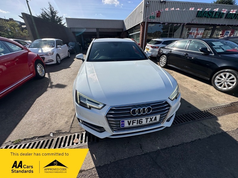 Audi A4 Avant Tdi S Line White #2