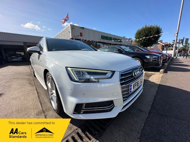 Audi A4 Avant Tdi S Line White