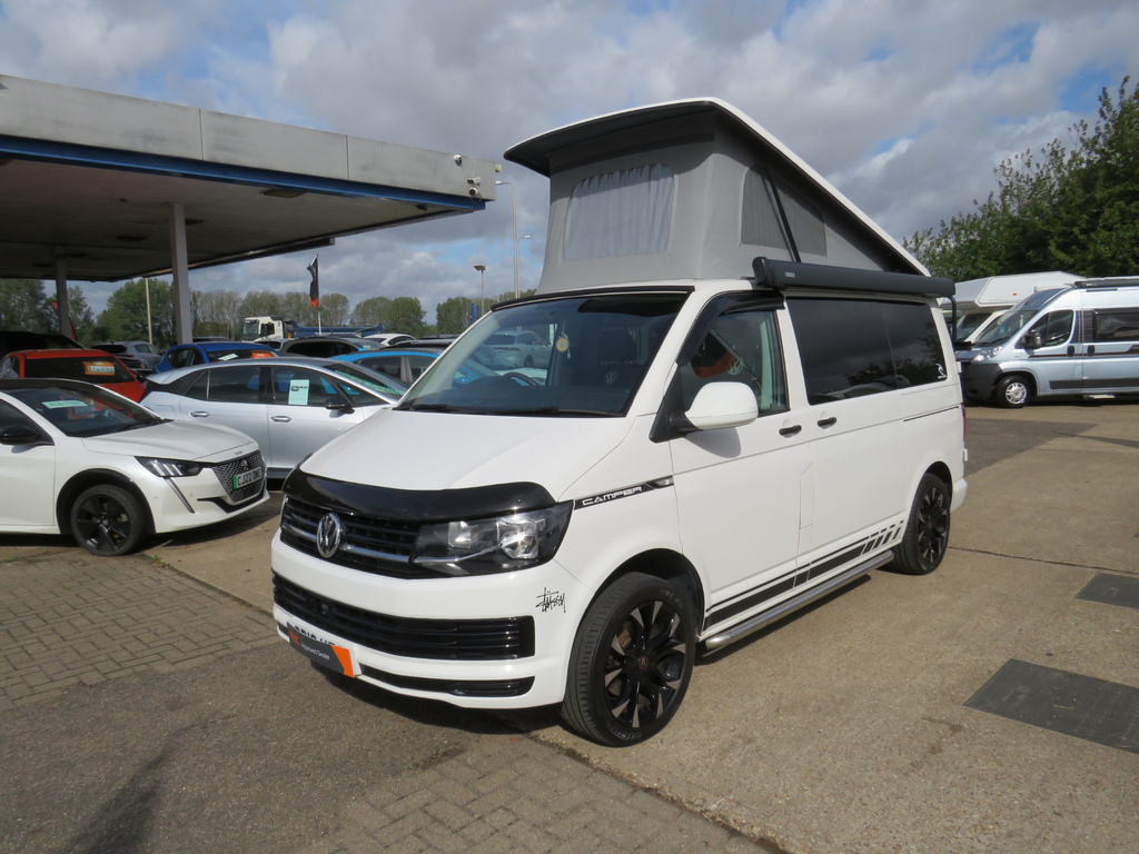 Volkswagen Transporter Pop Top 4 Berth Rock And Roll Bed  #3