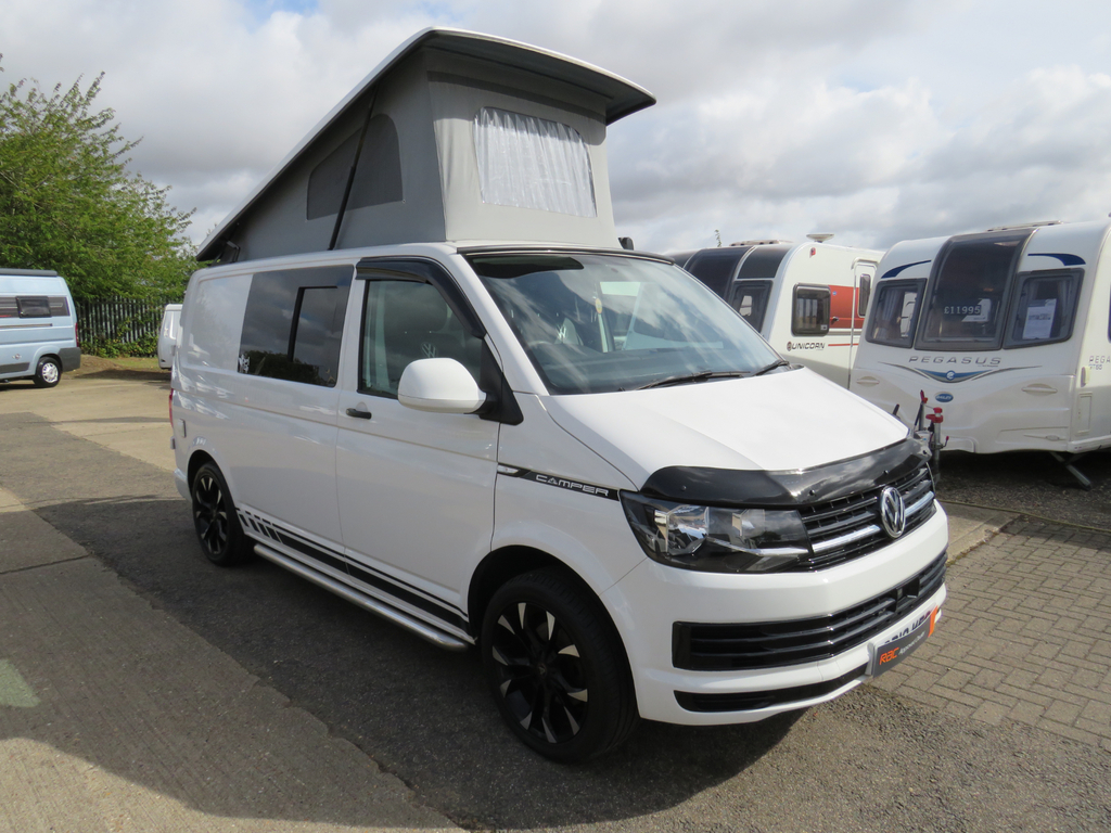 Volkswagen Transporter Pop Top 4 Berth Rock And Roll Bed  #2
