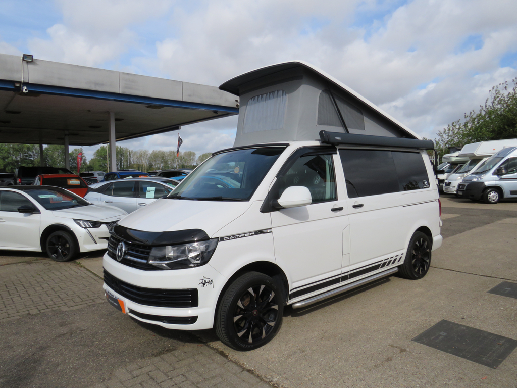 Volkswagen Transporter Pop Top 4 Berth Rock And Roll Bed 