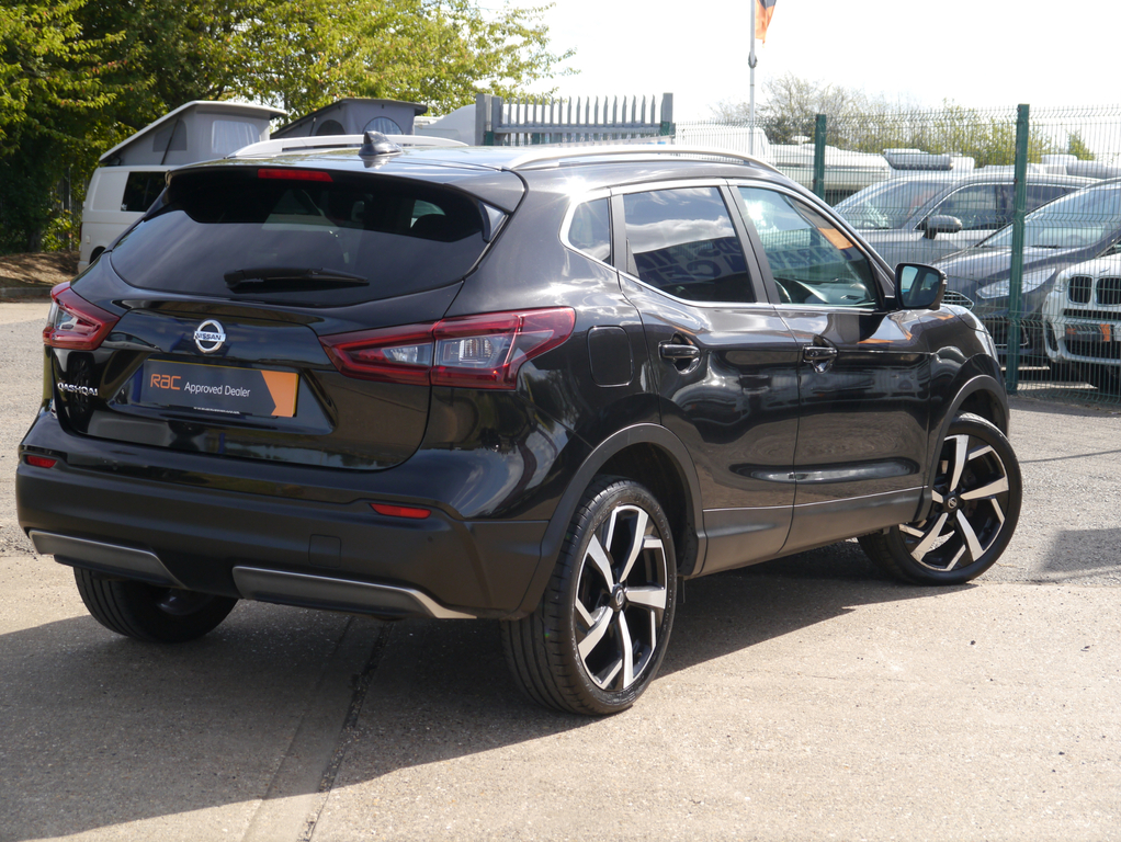 Nissan Qashqai Dig-t Tekna Dct Black #5