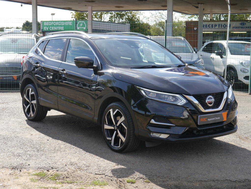 Nissan Qashqai Dig-t Tekna Dct Black #2