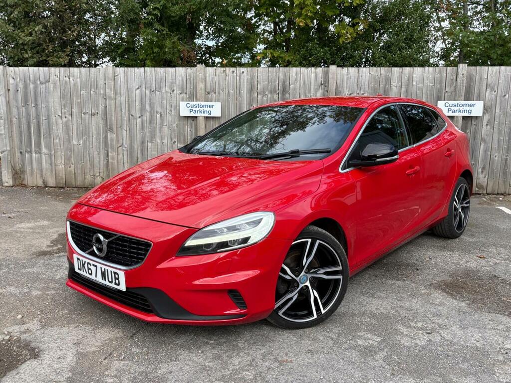 Volvo V40 2.0 D2 R-design Pro Euro 6 Ss Red #3