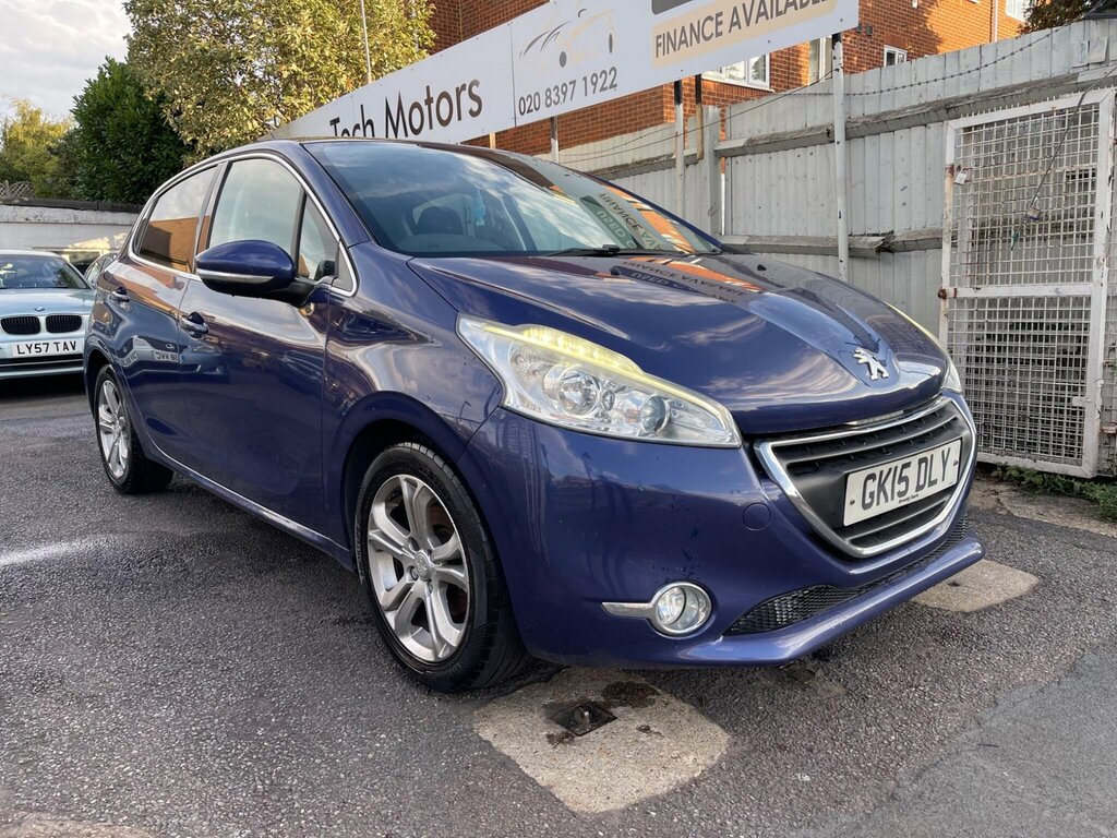 Peugeot 208 1.2 Vti Puretech Allure Euro 6 Blue
