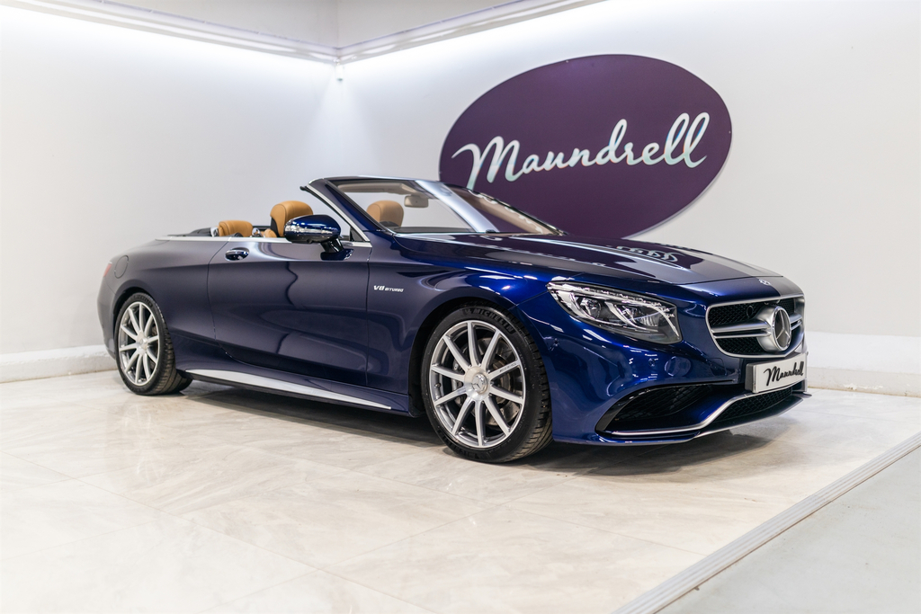 Mercedes-Benz S Class 5.5 V8 Amg S Cabriolet Spds Mct Euro 6 Blue