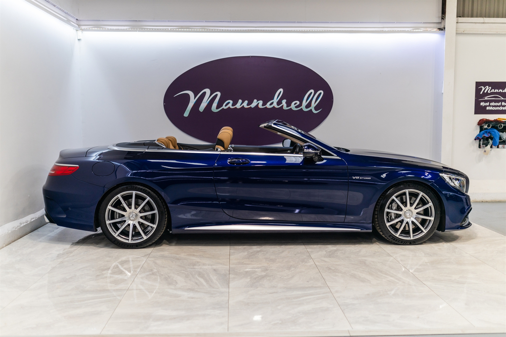 Mercedes-Benz S Class 5.5 V8 Amg S Cabriolet Spds Mct Euro 6 Blue #2