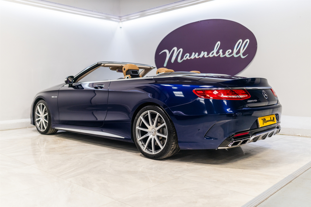 Mercedes-Benz S Class 5.5 V8 Amg S Cabriolet Spds Mct Euro 6 Blue #4