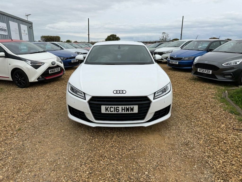 Audi TT Coupe White #2