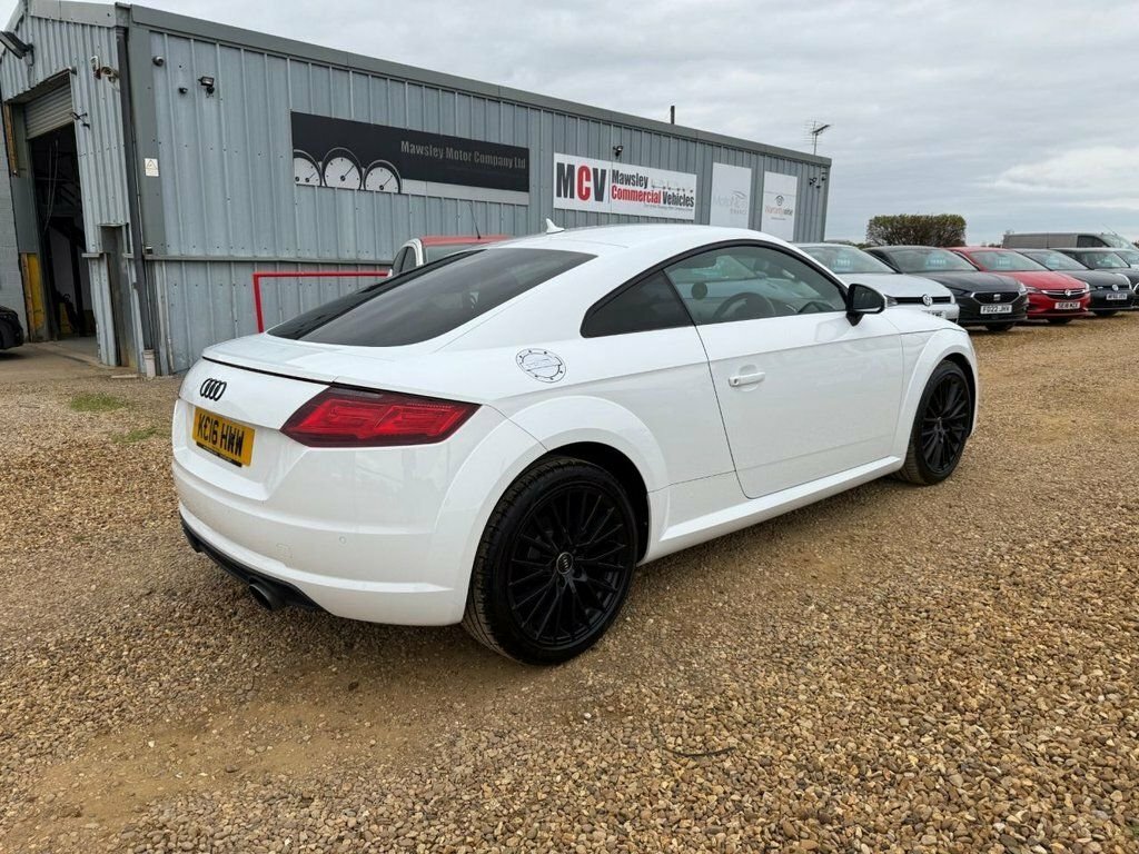 Audi TT Coupe White #3