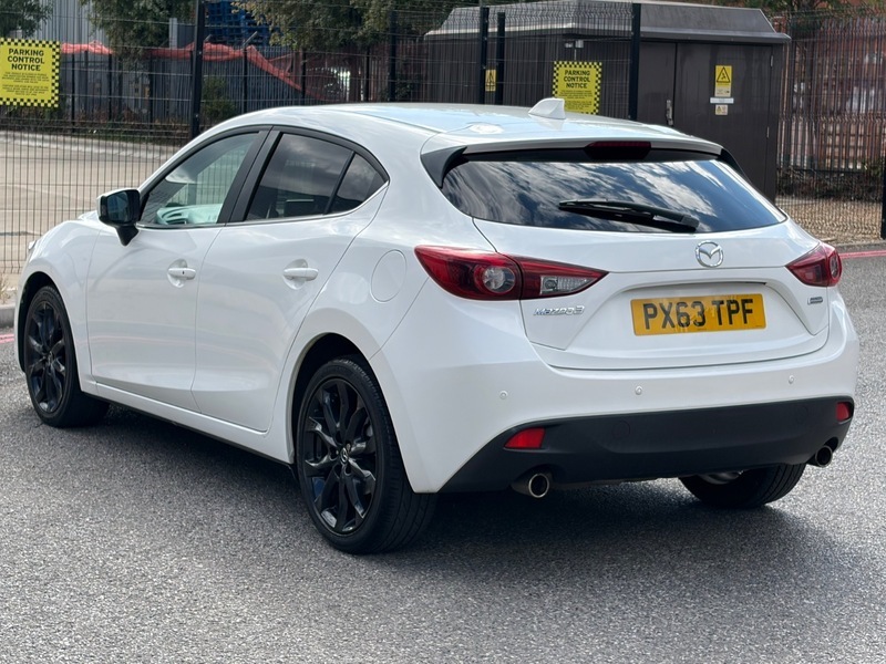 Mazda 3 2.0 Skyactiv-g Sport Nav White #4