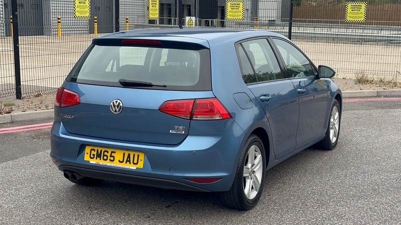 Volkswagen Golf 1.4 Tsi Bluemotion Tech GM65JAU Blue #4