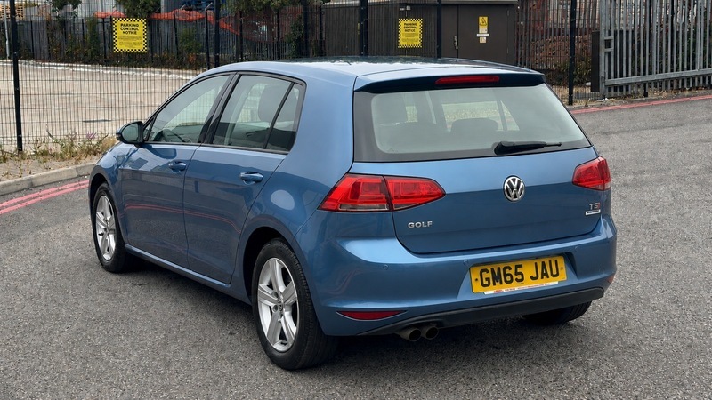 Volkswagen Golf 1.4 Tsi Bluemotion Tech GM65JAU Blue #2