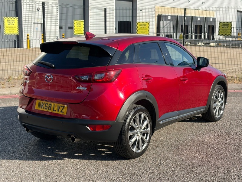 Mazda CX-3 2.0 Skyactiv-g Sport Black Red #2