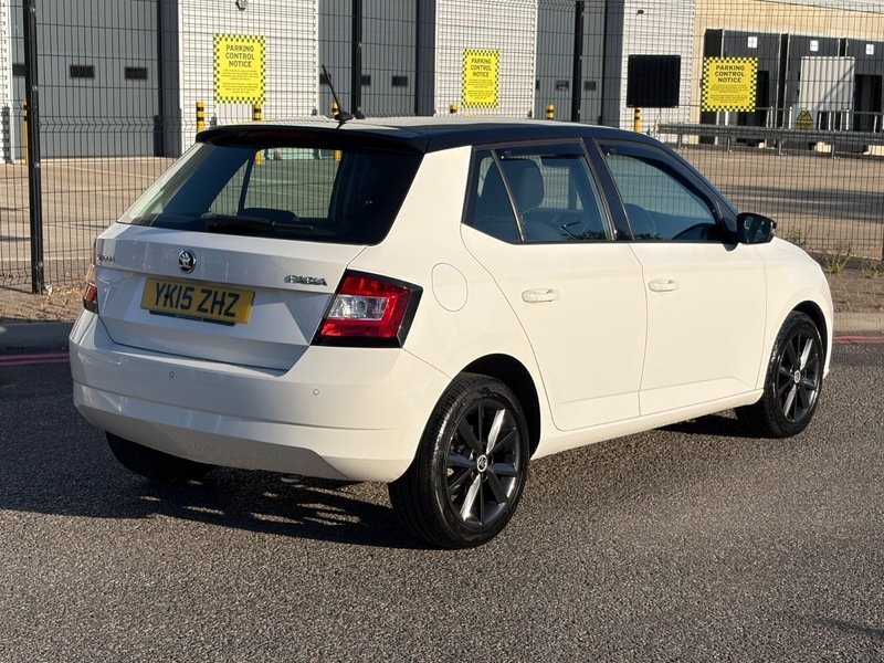 Skoda Fabia 1.2 Tsi Se L White #4