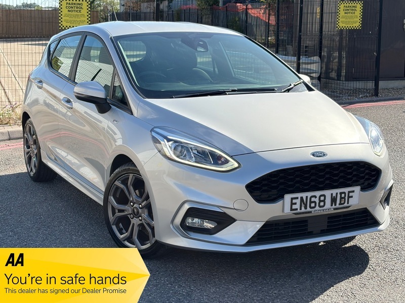 Ford Fiesta 1.0T Ecoboost Gpf St-line Silver