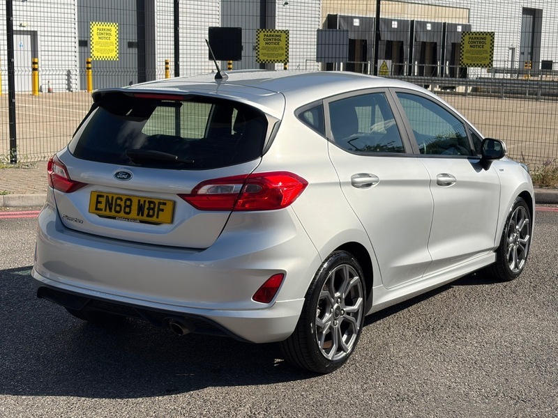 Ford Fiesta 1.0T Ecoboost Gpf St-line Silver #2