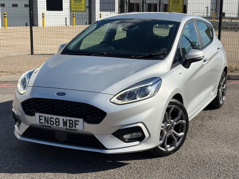 Ford Fiesta 1.0T Ecoboost Gpf St-line Silver #3
