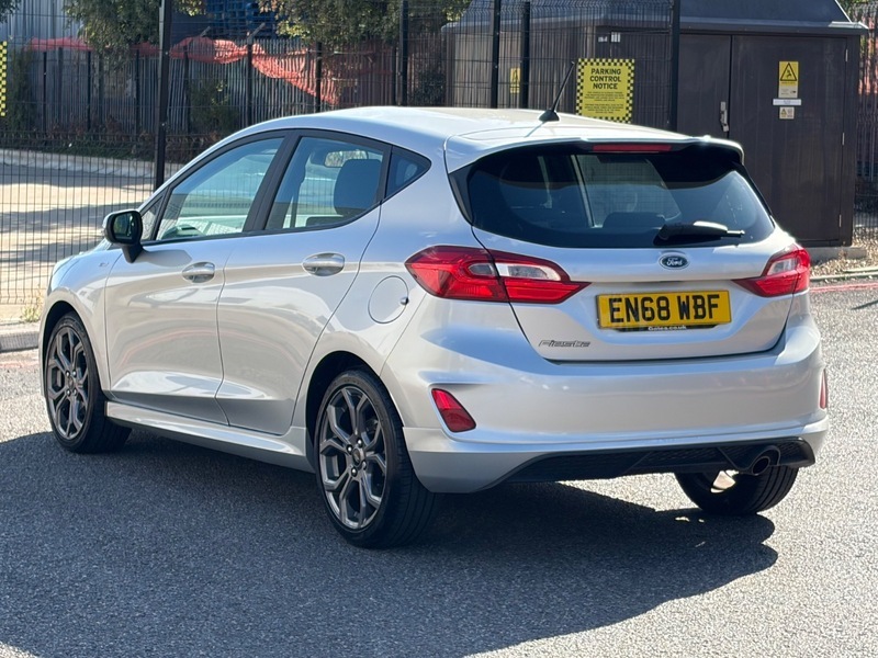 Ford Fiesta 1.0T Ecoboost Gpf St-line Silver #4