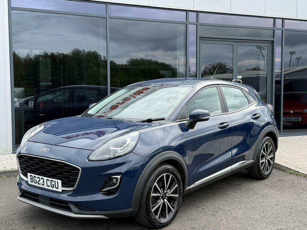 Ford Puma 1.0T Ecoboost Mhev Titanium Euro 6 S S Blue