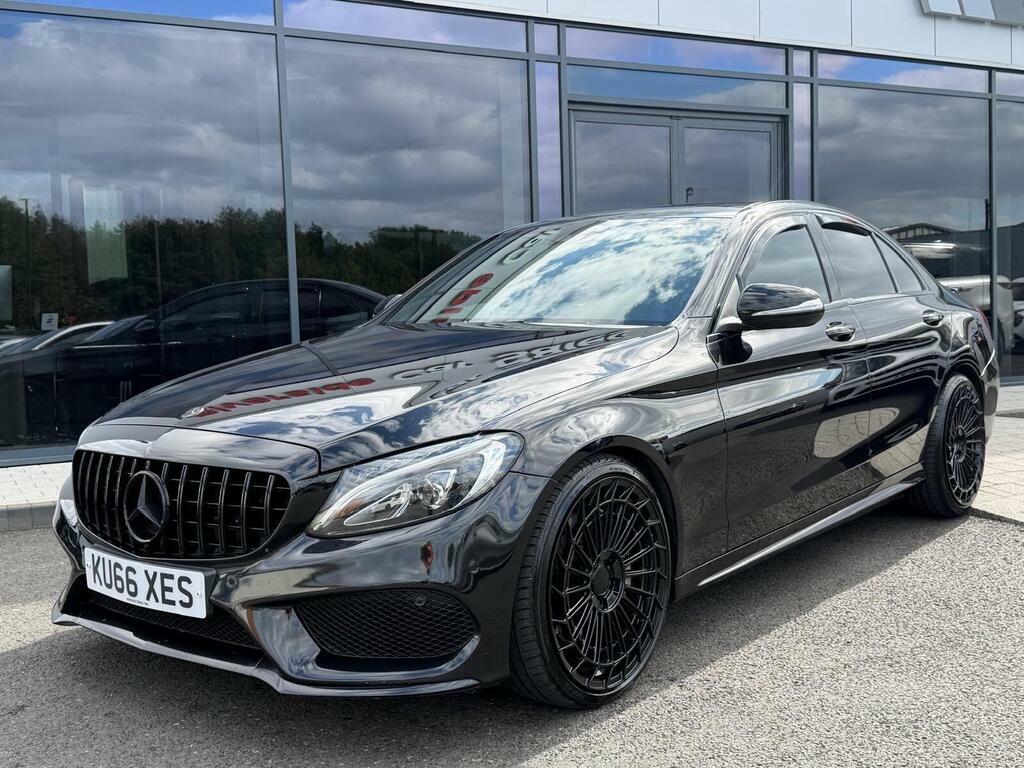 Mercedes-Benz C Class 2.1 C250d Amg Line Premium Plus 7G-tronic Euro Black