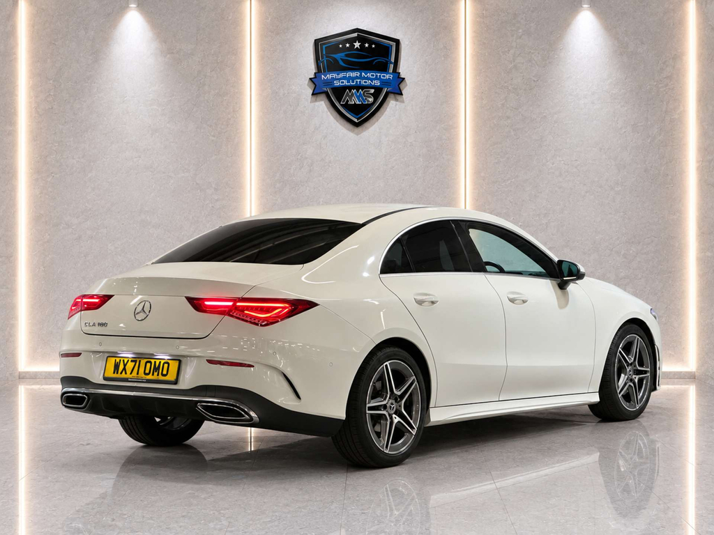 Mercedes-Benz CLA Class Amg Line WX71OMO White #5