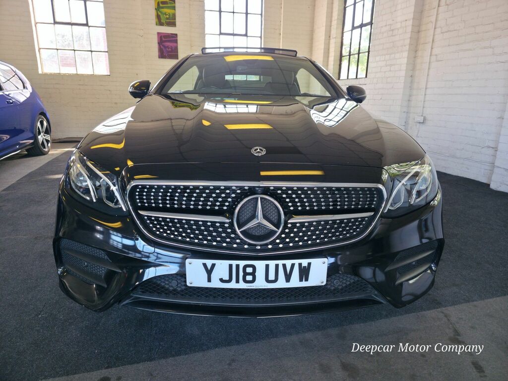 Mercedes-Benz E Class 2.0 E220d Amg Line YJ18UVW Black #2