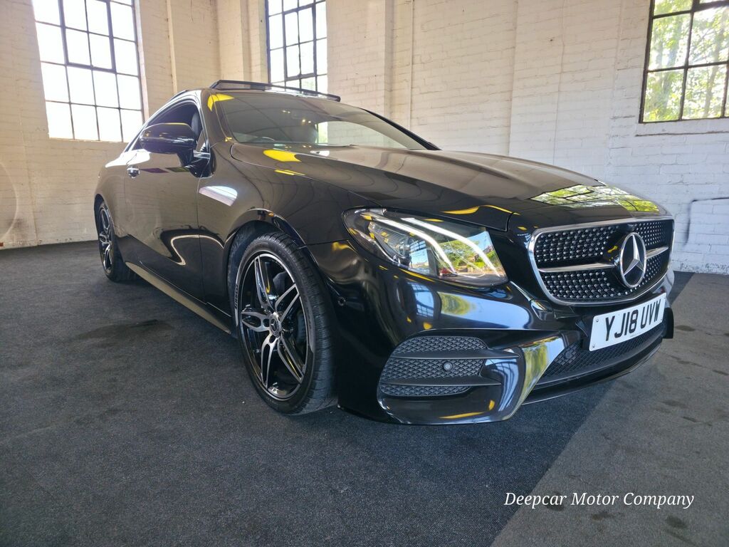Mercedes-Benz E Class 2.0 E220d Amg Line YJ18UVW Black