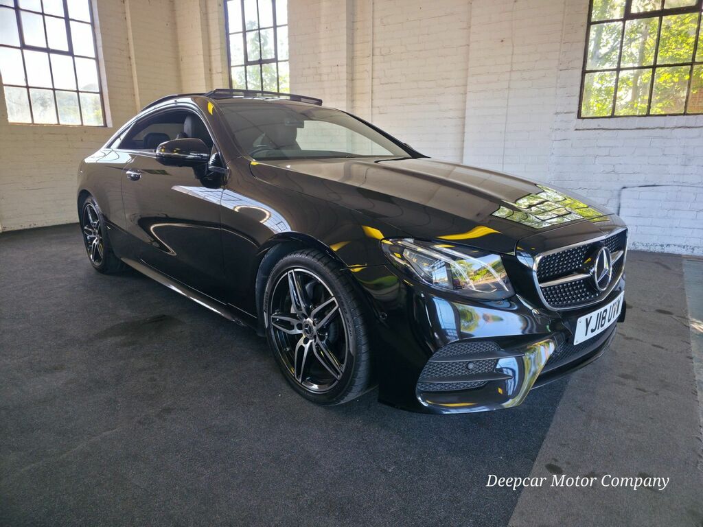 Mercedes-Benz E Class 2.0 E220d Amg Line YJ18UVW Black #6
