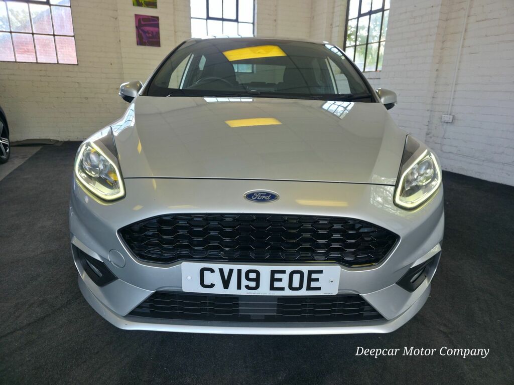 Ford Fiesta 1.0T Ecoboost Gpf St-line CV19EOE Silver #2